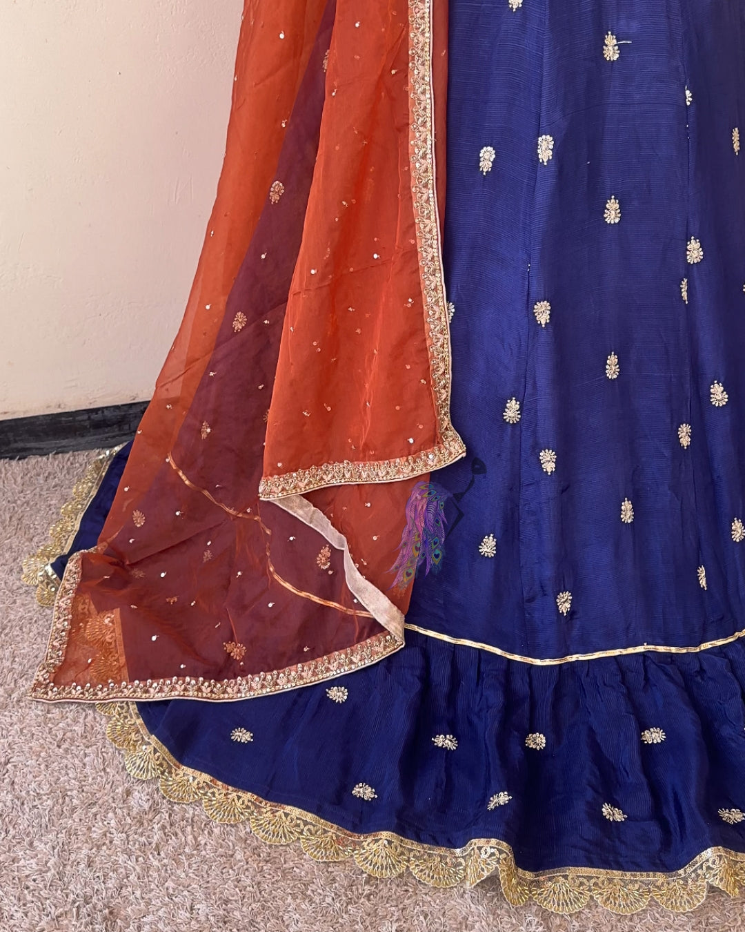 Leher Farshi Lehenga