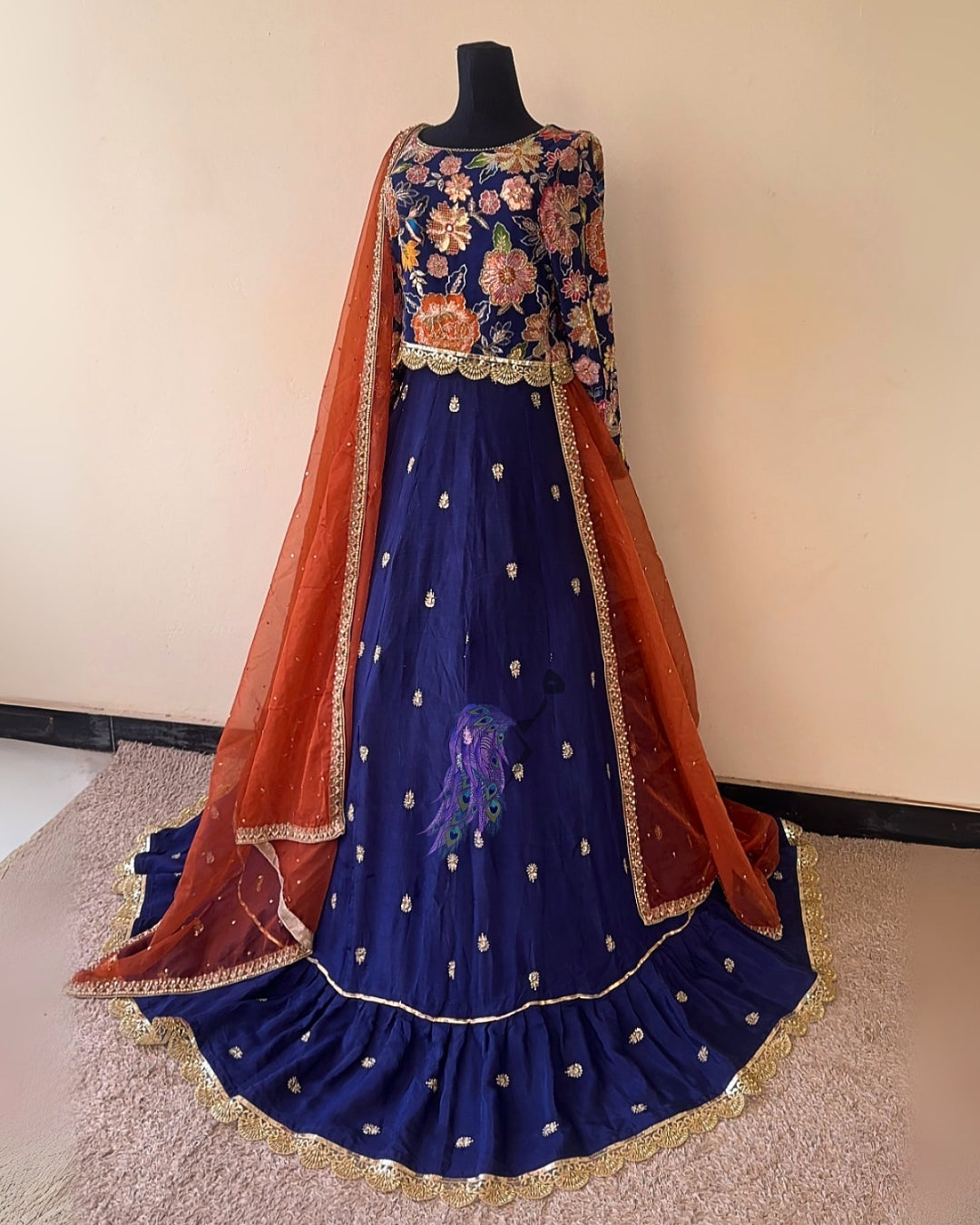 Leher Farshi Lehenga